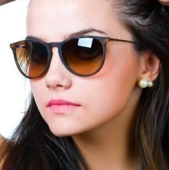 ray bans erika tortoise